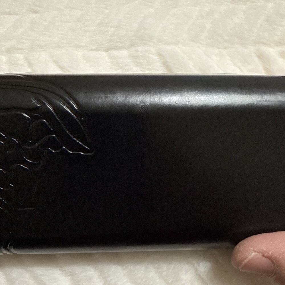 Quiet Luxury Mob Wife Gothic Glam Italian Designer Versace Sunglasses Case Hard